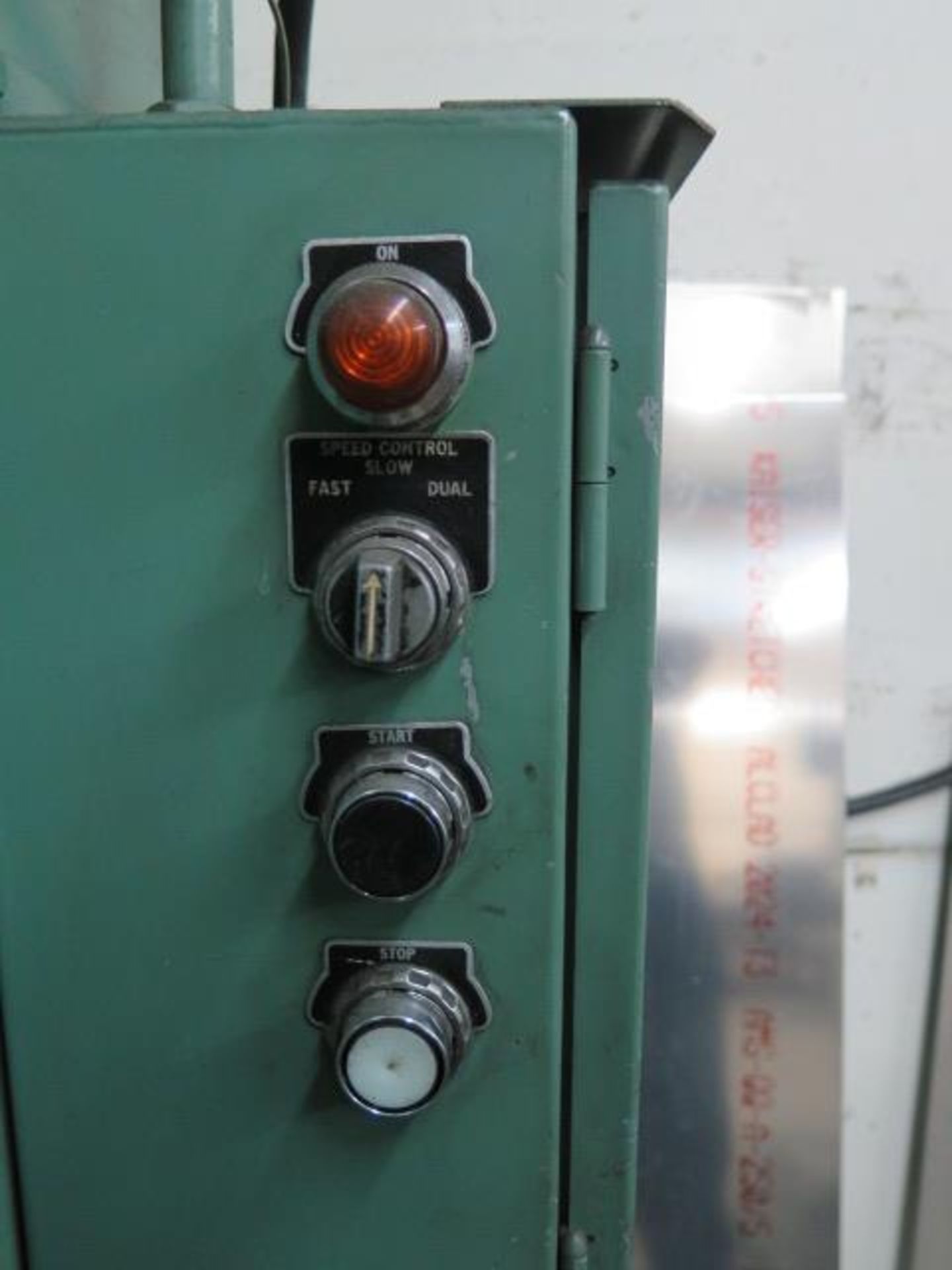 DiAcro 16-72 16GA x 6’ Hydra Power Press Brake s/n JE-1152 w/ Dial Back Gauge, SOLD AS IS - Image 10 of 13