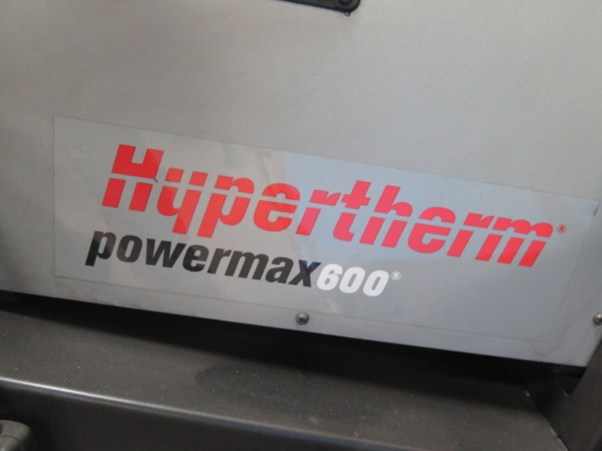 Hypertherm Powermax 600 Plasma Cutting Power Source w/ Cart (SOLD AS-IS - NO WARRANTY) - Image 4 of 9