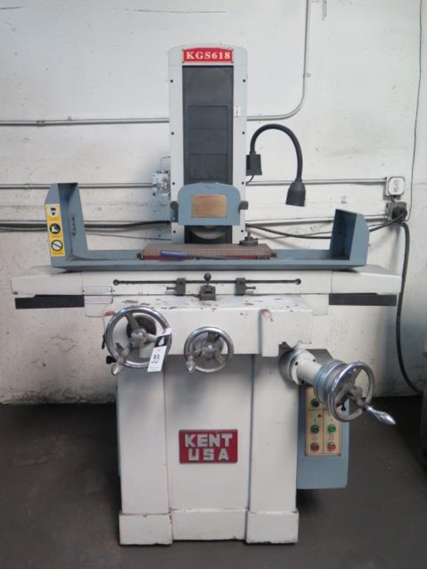 2013 Kent KGS618 6” x 18” Surface Grinder s/n KT143296 w/ 6” x 18” Magnetic Chuck (SOLD AS-IS - NO