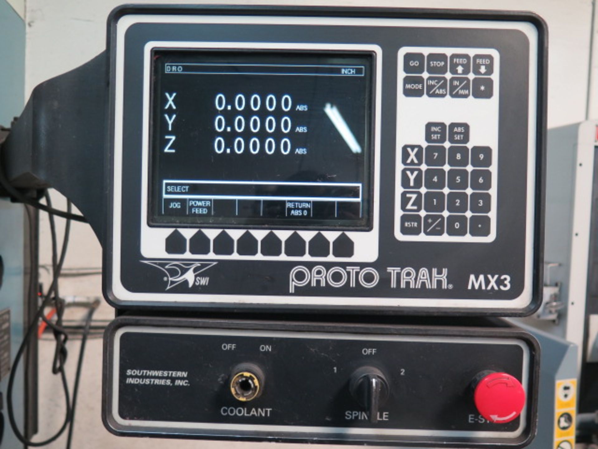 Trak DPM 3-Axis CNC Mill s/n 96-2226 w/ Proto Trak MX3 Controls, 70-4200 RPM, 40-Taper, SOLD AS IS - Image 5 of 16