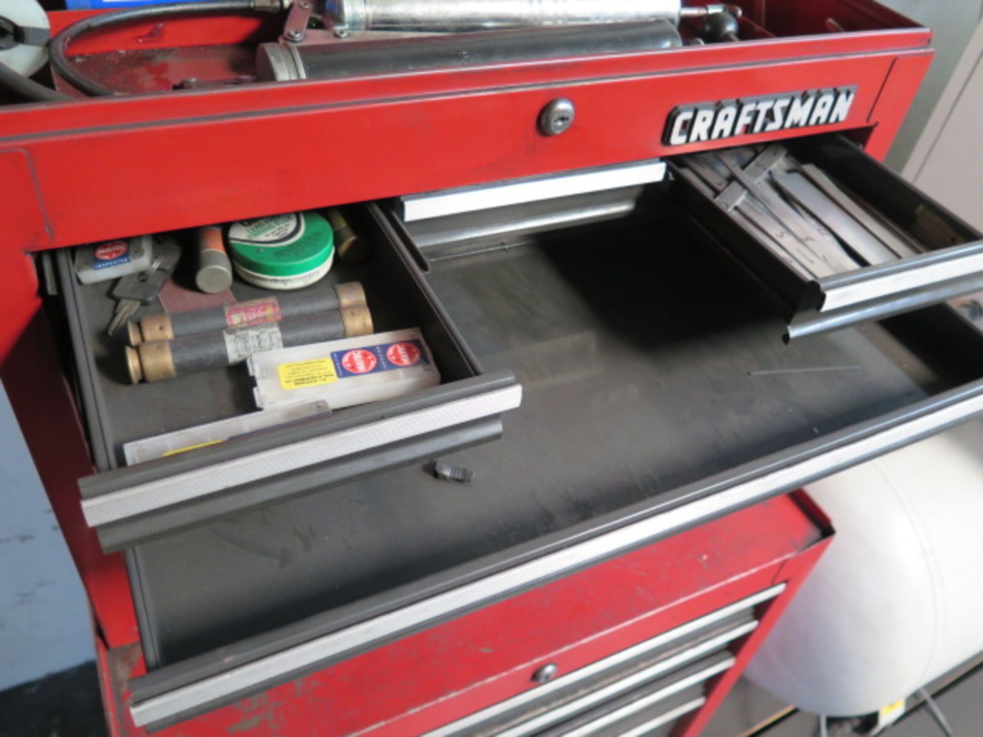 Craftsman Roll-A-Way Tool Box w/ Misc (SOLD AS-IS - NO WARRANTY) - Image 4 of 9