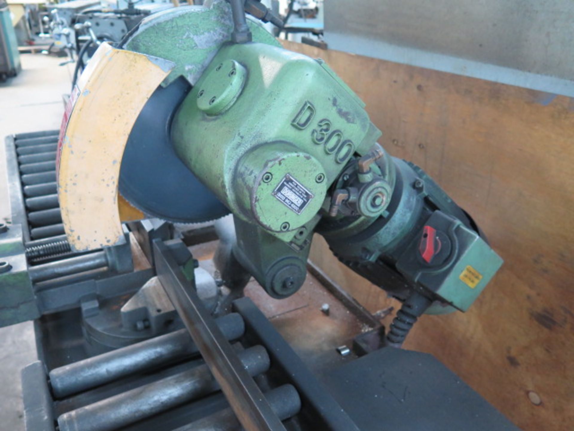 Doringer D-300 Miter Cold Saw s/n 18417 w/ 2-Speeds, Speed Clamping, Extended Table, SOLD AS IS - Image 5 of 16