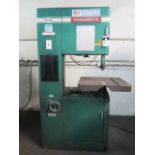 Powermatic mdl. 87 20” Vertical Band Saw s/n 7987186 w/ Dial Change FPM, 24” x 24” Table (SOLD AS-IS