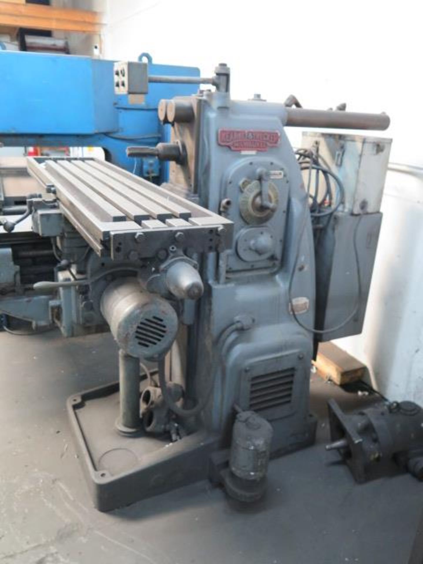 Kearney & Trecker Milwaukee 3HP-No2 mdl. CE Universal Horizontal Mill w/ 25-1300 RPM, SOLD AS IS - Image 4 of 15