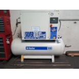 2017 Fiac “New Silver 10/300” Encapsulated Rotary Screw Air Compressor s/n BN9-43408, SOLD AS IS