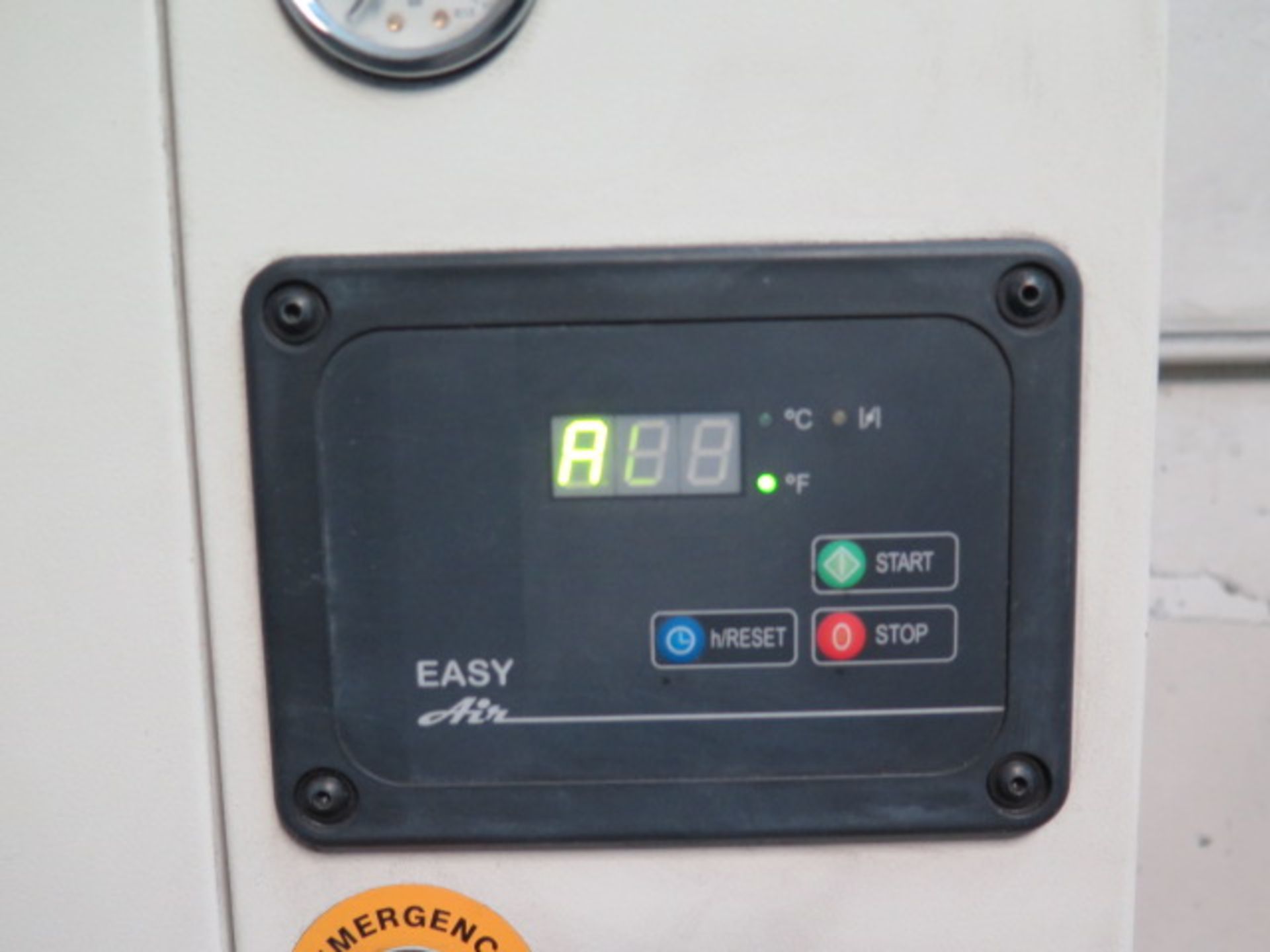 2017 Fiac “New Silver 10/300” Encapsulated Rotary Screw Air Compressor s/n BN9-43408, SOLD AS IS - Image 5 of 10