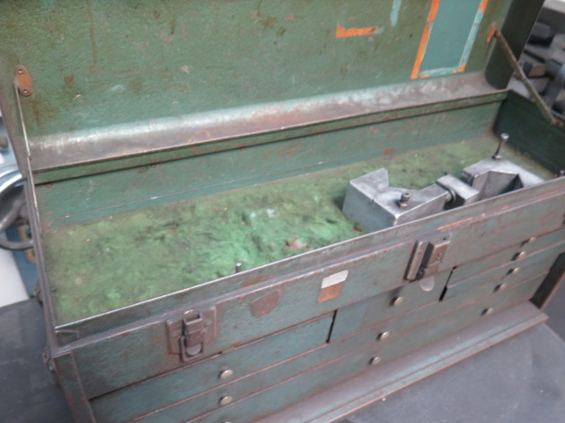 Kennedy Tool Box w/ Misc Lathe Tooling and Cart (SOLD AS-IS - NO WARRANTY) - Image 3 of 11