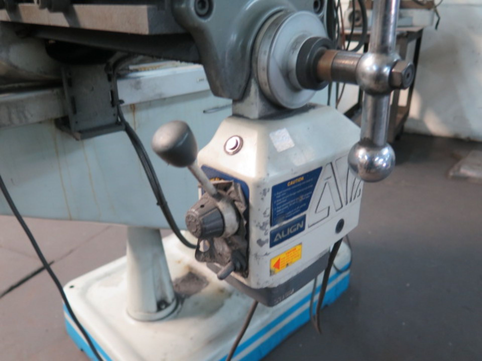 Acra Mill AM2S Vertical Mill s/n 1303151 w/ Sino SDS6-2V Programmable DRO, 3Hp Motor, SOLD AS IS - Image 12 of 15