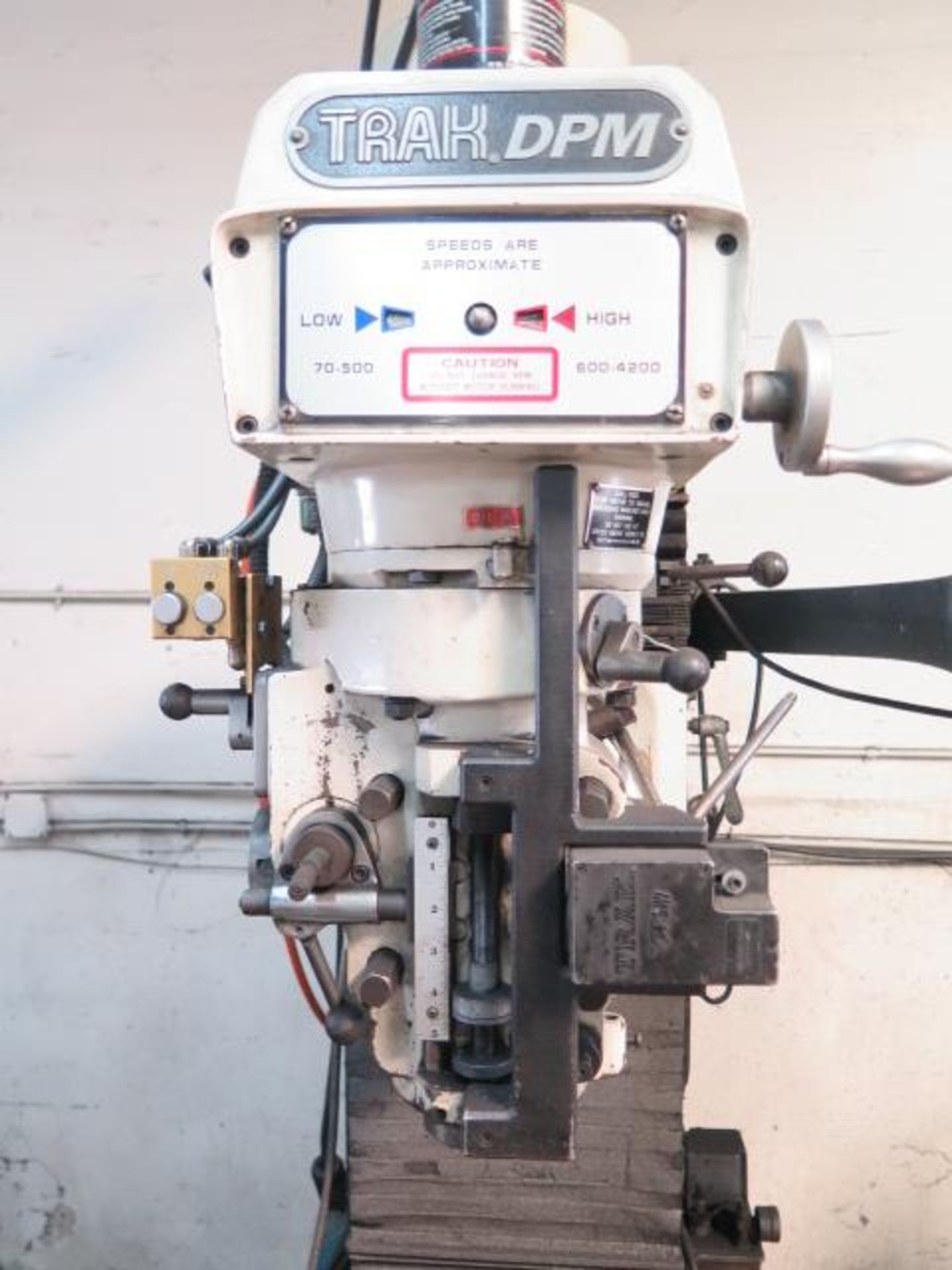 Trak DPM 3-Axis CNC Mill s/n 96-2226 w/ Proto Trak MX3 Controls, 70-4200 RPM, 40-Taper, SOLD AS IS - Image 7 of 16
