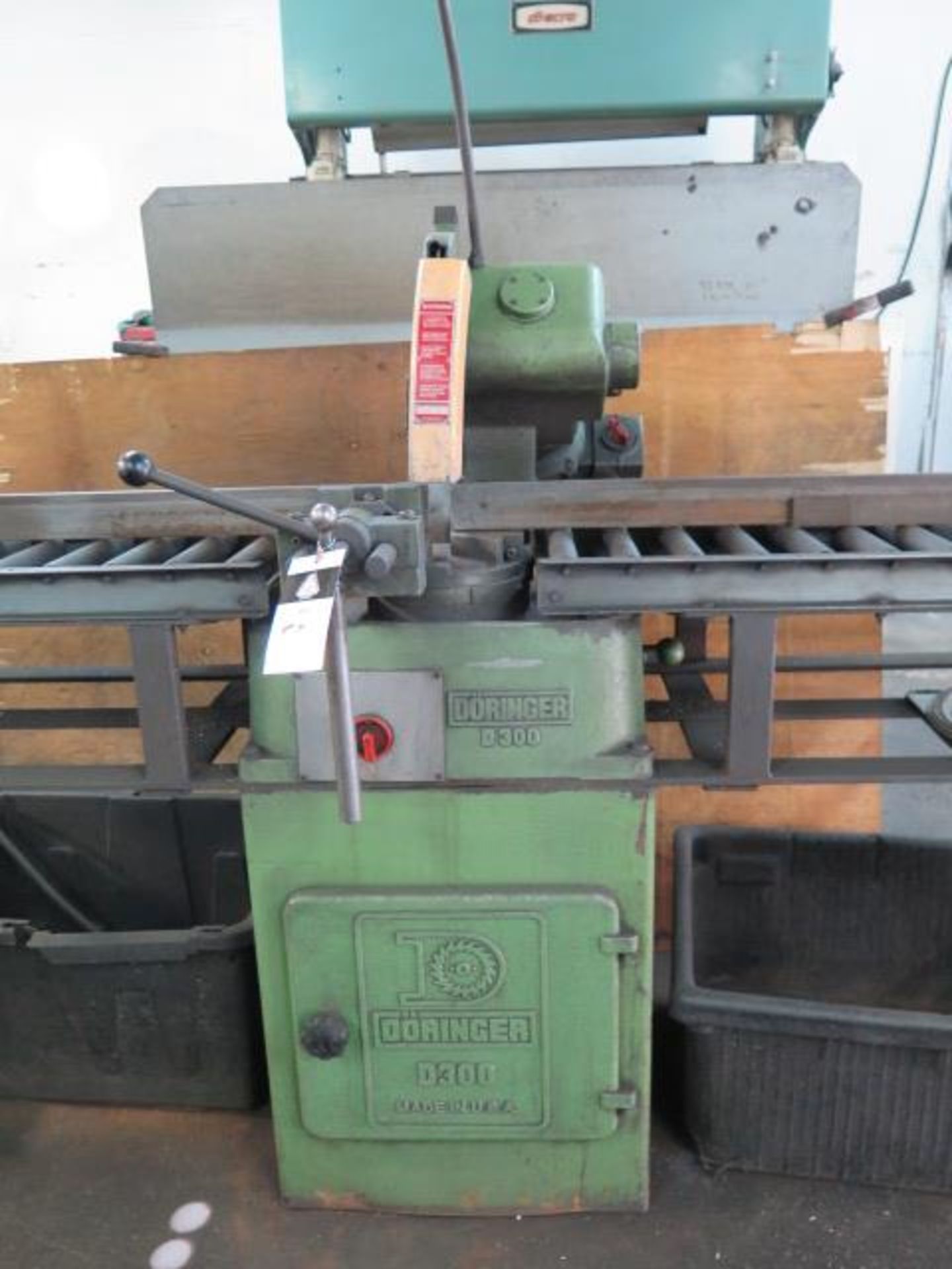 Doringer D-300 Miter Cold Saw s/n 18417 w/ 2-Speeds, Speed Clamping, Extended Table, SOLD AS IS - Image 4 of 16
