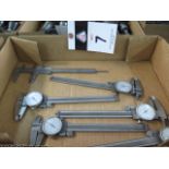 6" Dial Calipers (6) (SOLD AS-IS - NO WARRANTY)