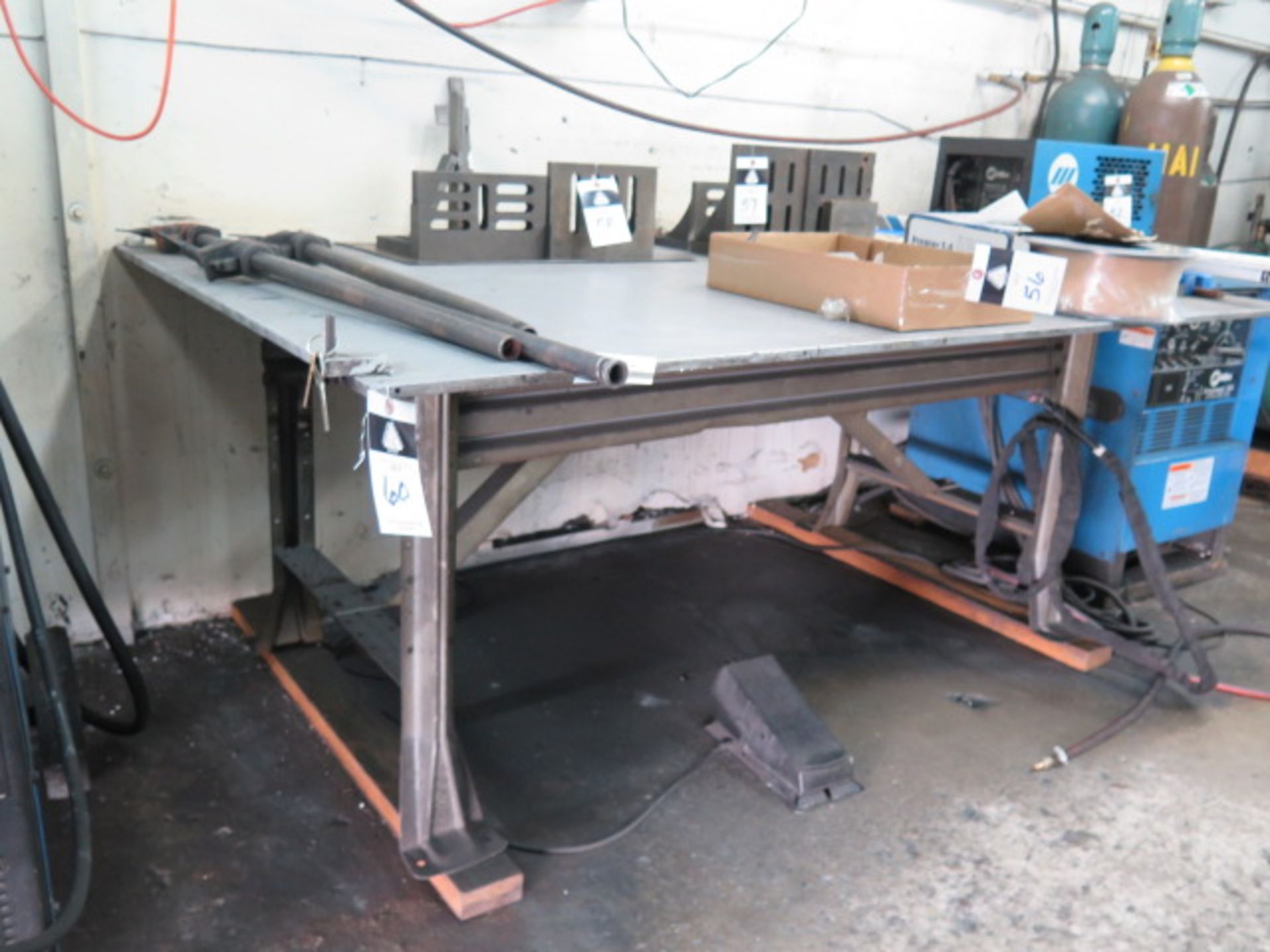 Aluminum Top Welding Table (SOLD AS-IS - NO WARRANTY)