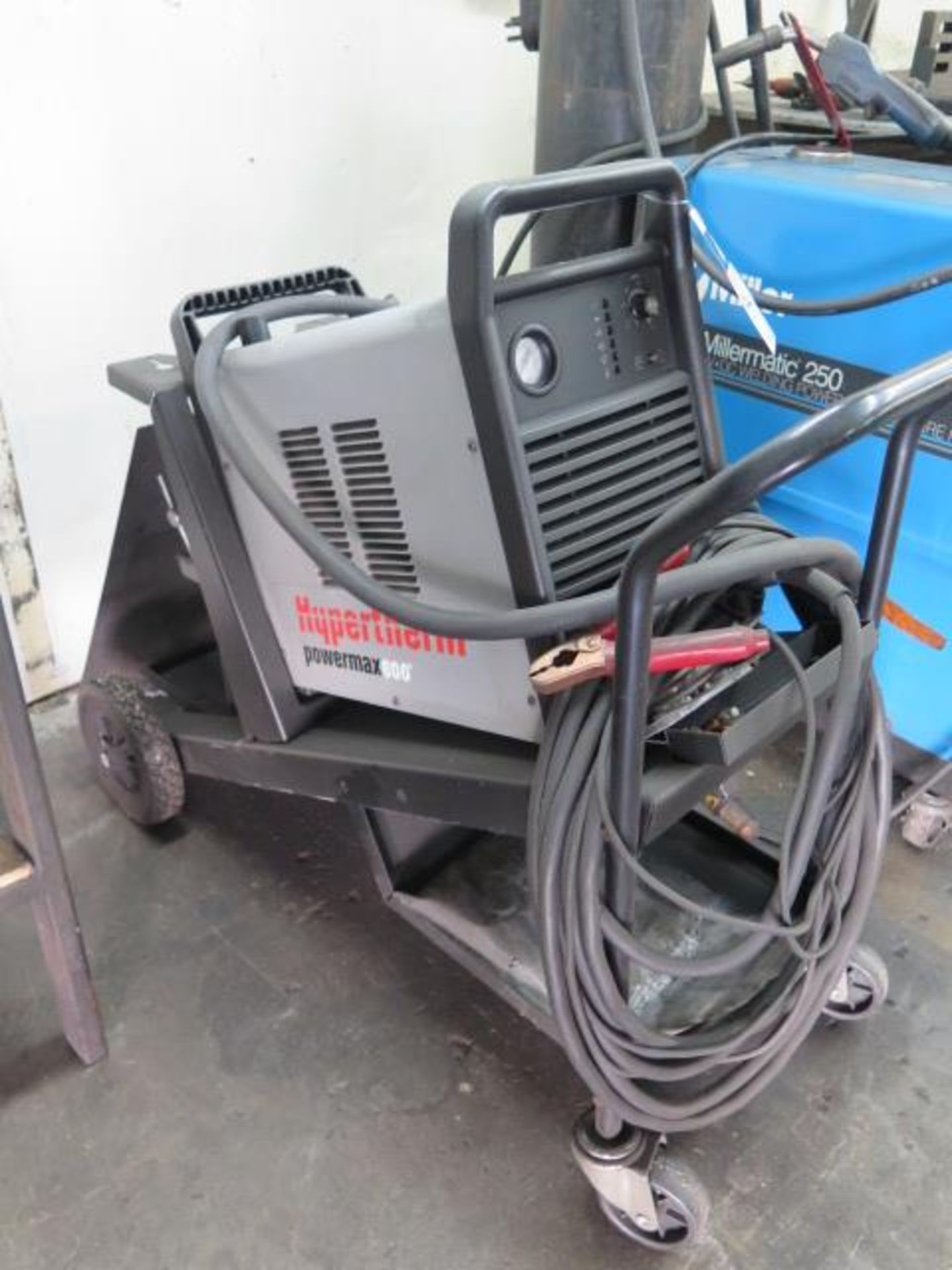 Hypertherm Powermax 600 Plasma Cutting Power Source w/ Cart (SOLD AS-IS - NO WARRANTY) - Image 2 of 9