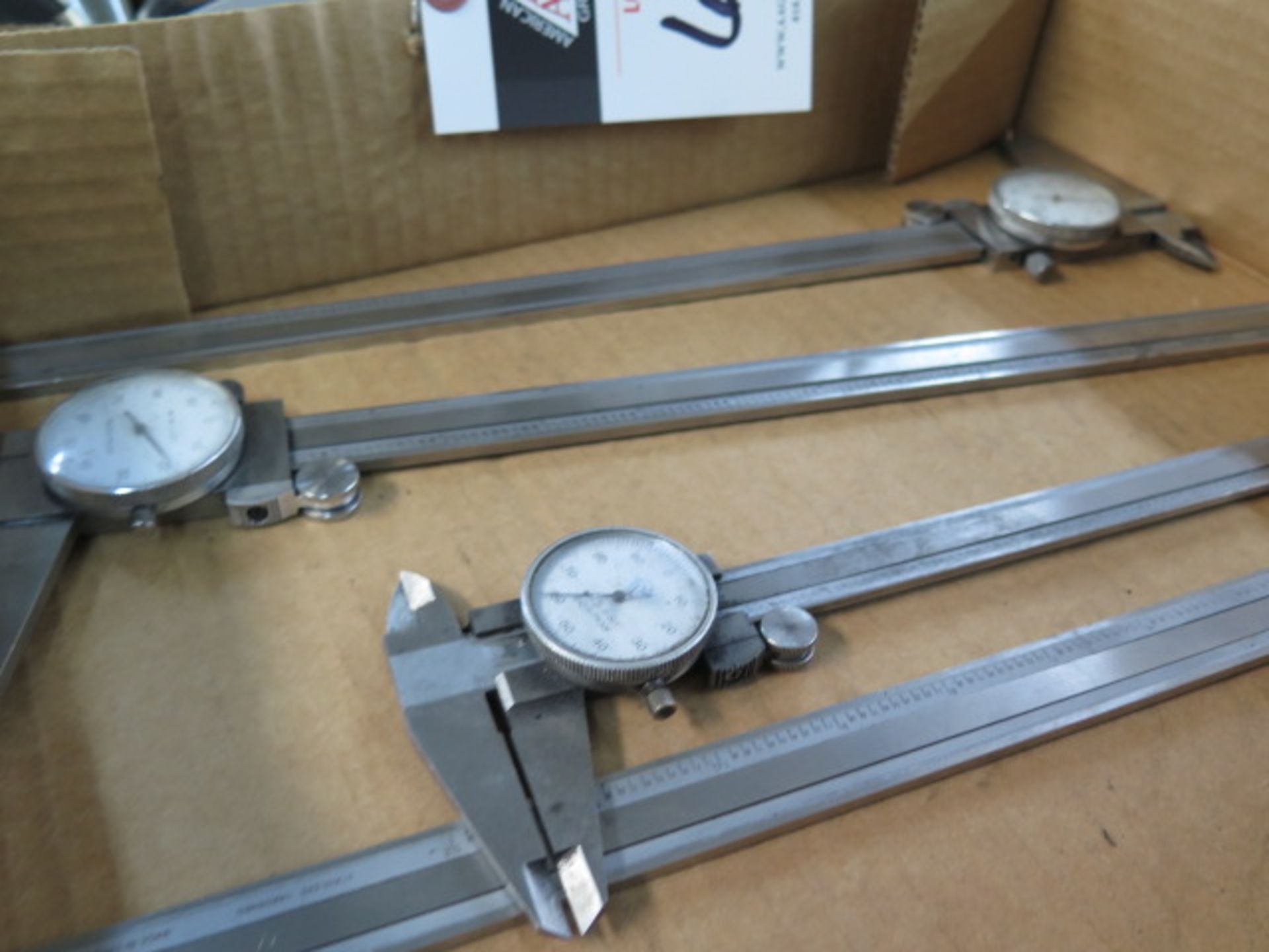 8" and 12" Dial Calipers (4) (SOLD AS-IS - NO WARRANTY) - Image 3 of 5