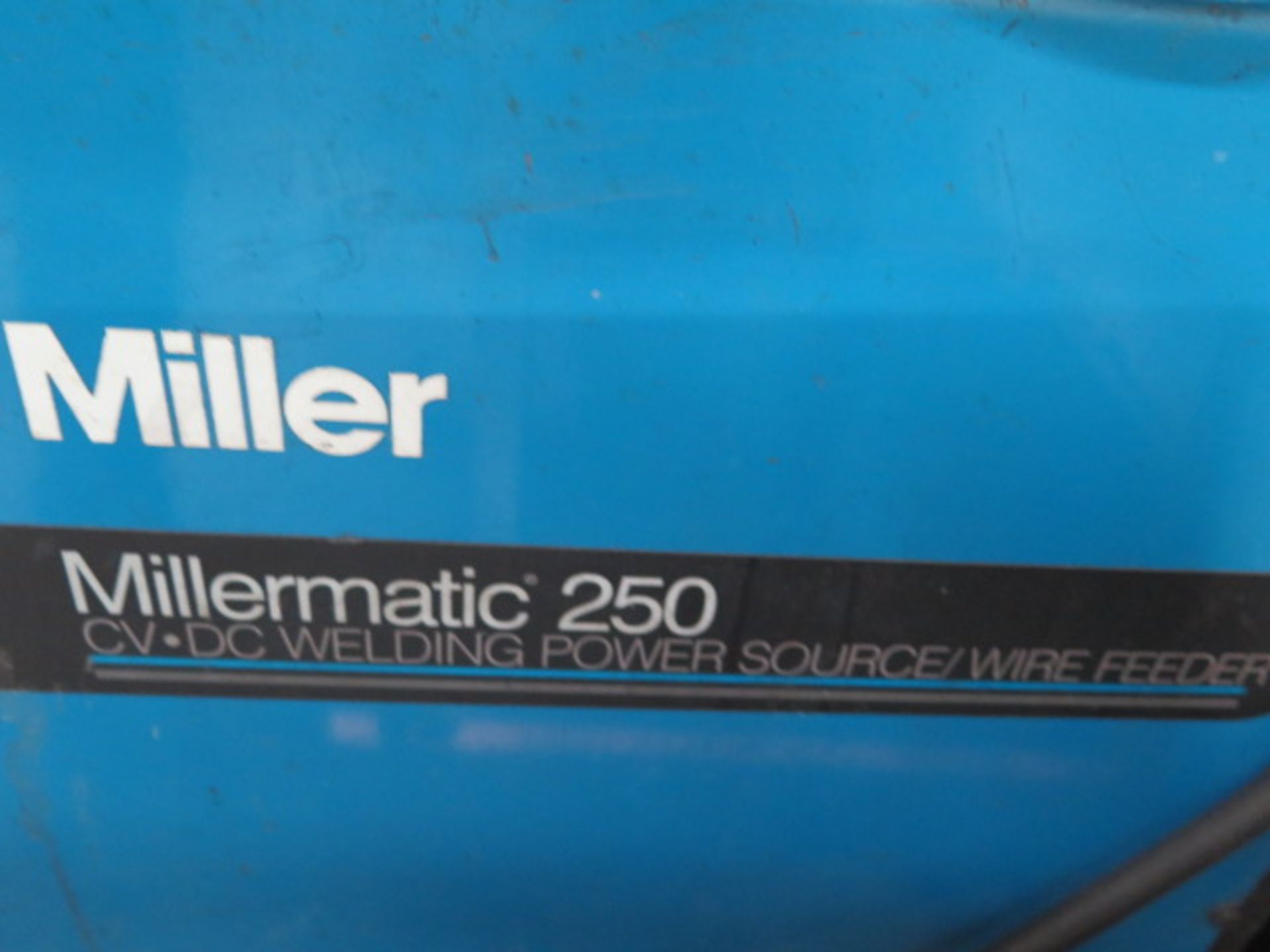 Miler Millermatic 250 CV-DC Arc Welding Power Source and Wire Feeder (SOLD AS-IS - NO WARRANTY) - Image 4 of 10
