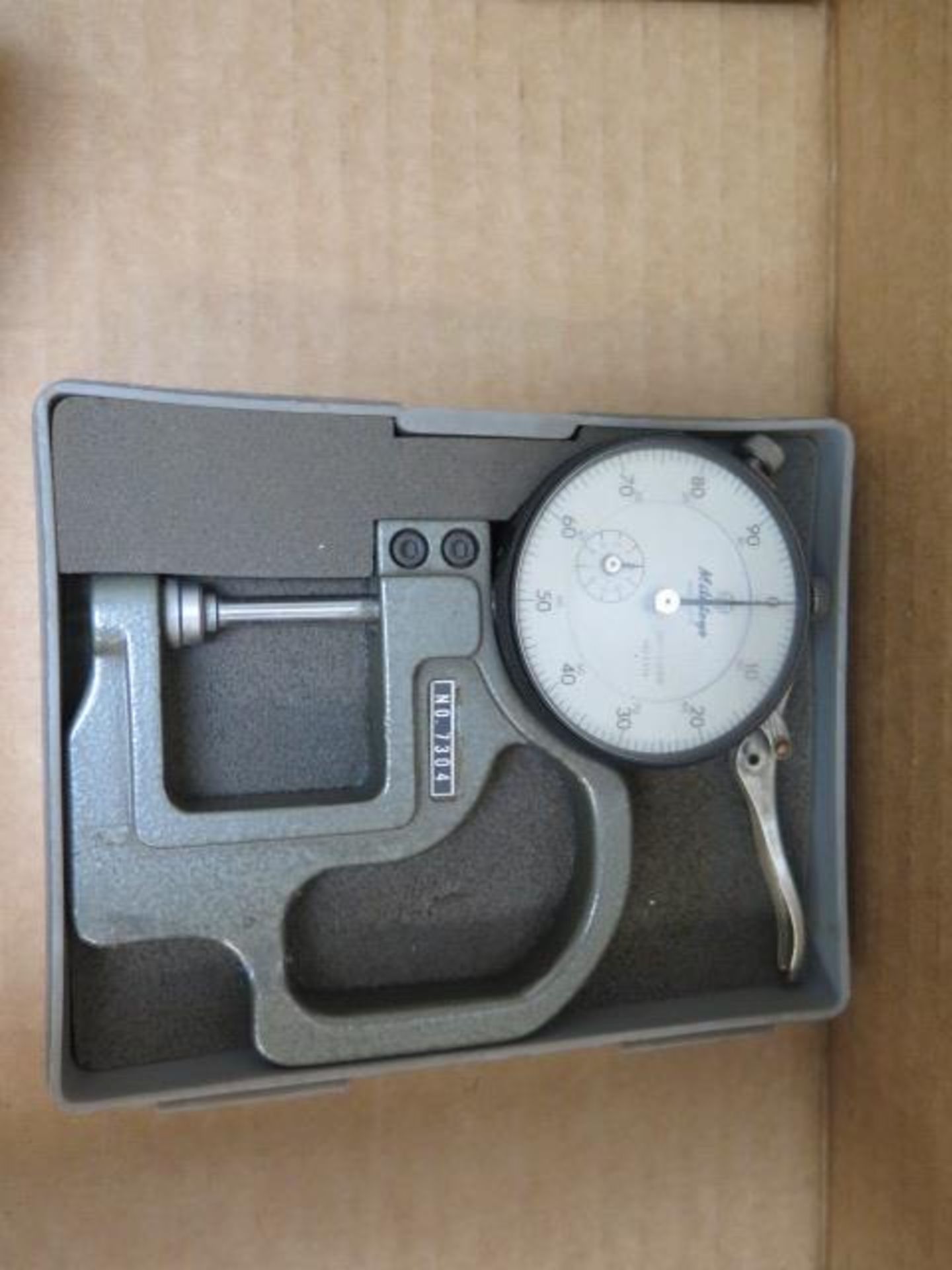 Mitutoyo 1"-2" OD Mic and 0-1" Dial Snap Gage (SOLD AS-IS - NO WARRANTY) - Image 3 of 4