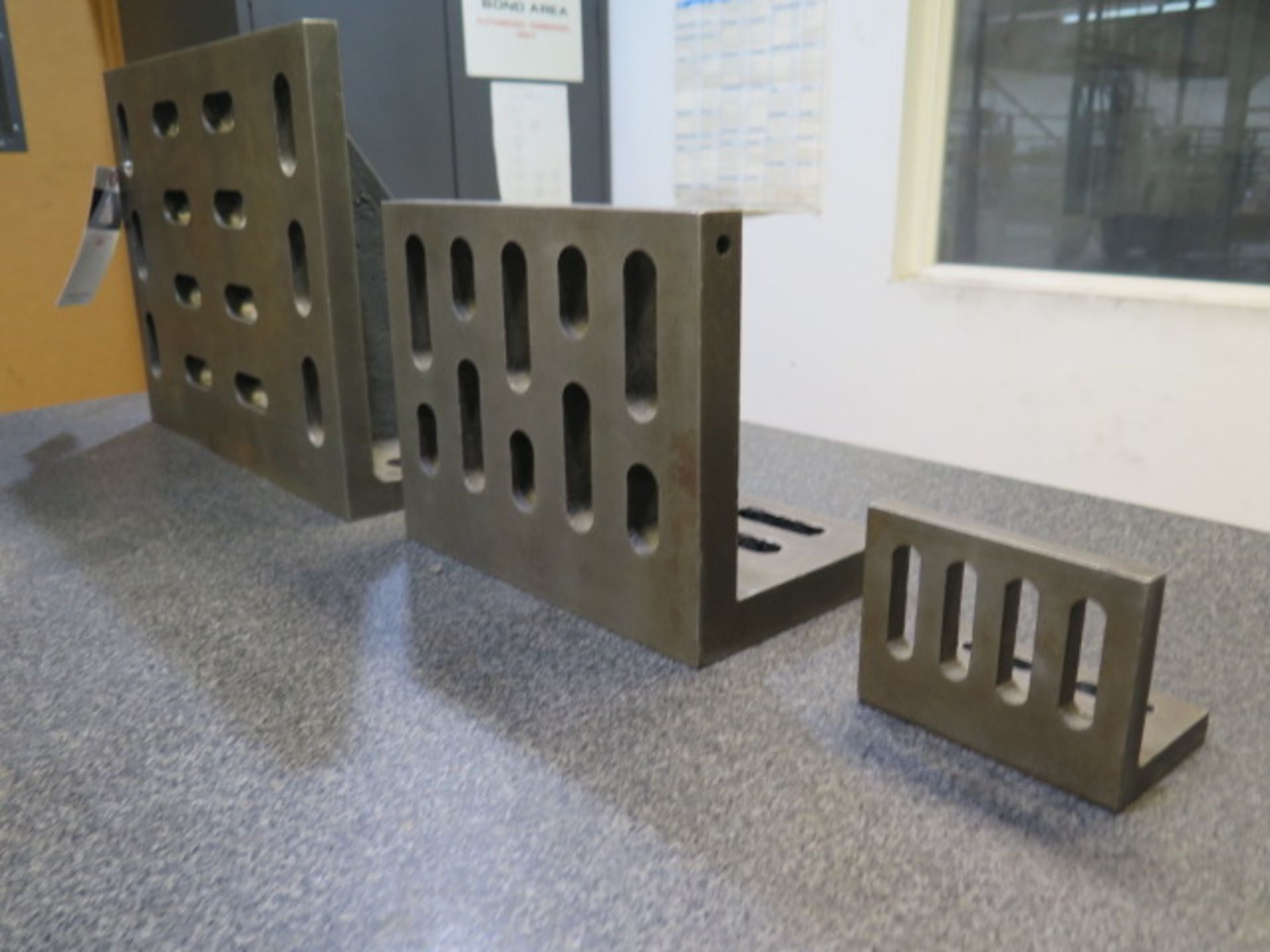 12" x 16" x 9", 8" x 10" x 6" and 3 1/2" x 4 1/2" x 3" Angle Plates (3) (SOLD AS-IS - NO WARRANTY) - Image 2 of 4