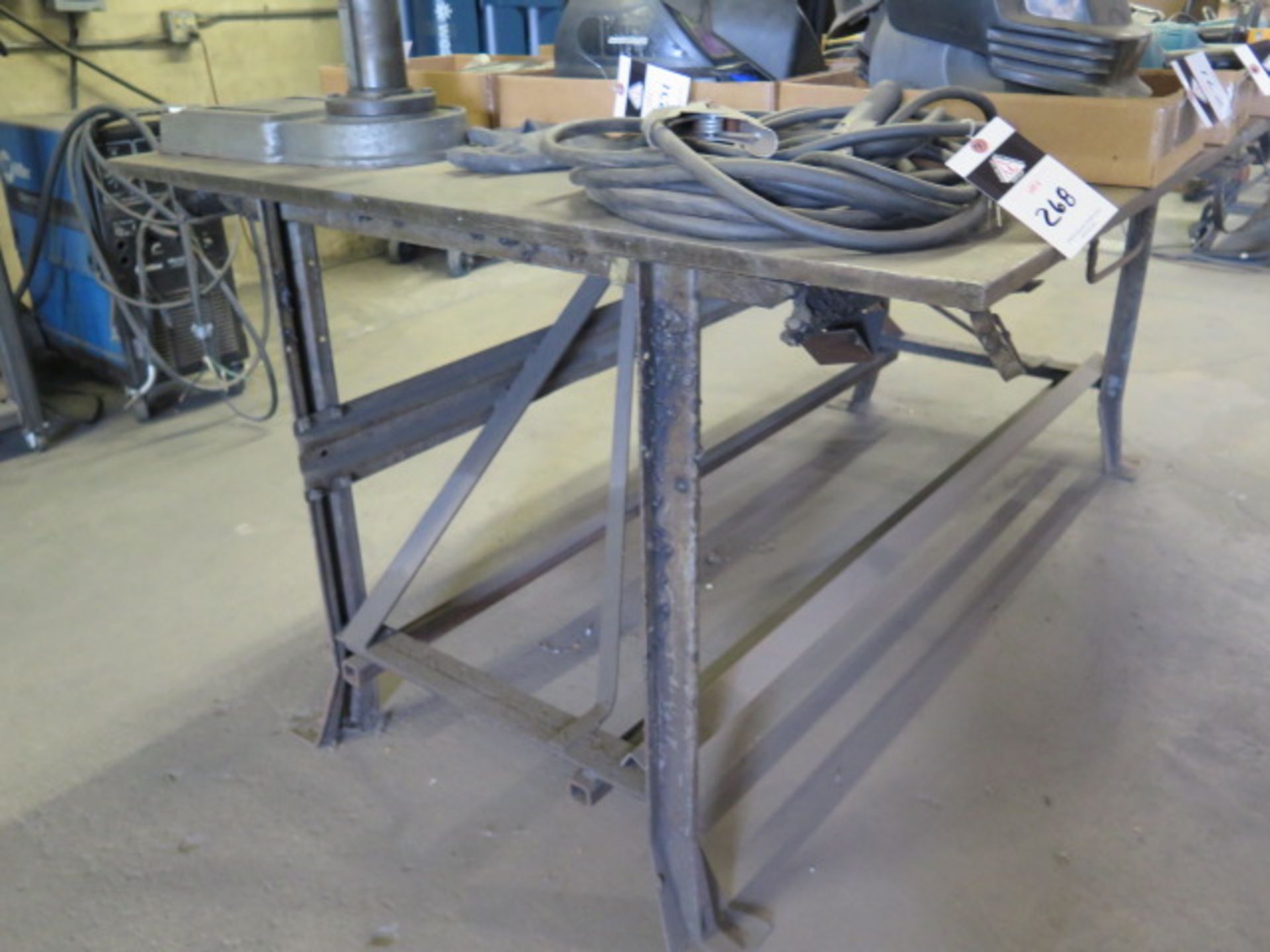 48” x 72” x ¾” Steel Welding Table (SOLD AS-IS - NO WARRANTY) - Image 3 of 5