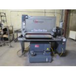 Timesavers 2111-13-0 36” Wet Grainer s/n SN34194 w/ 36” Belt Feed, Particulate Separation,SOLD AS IS