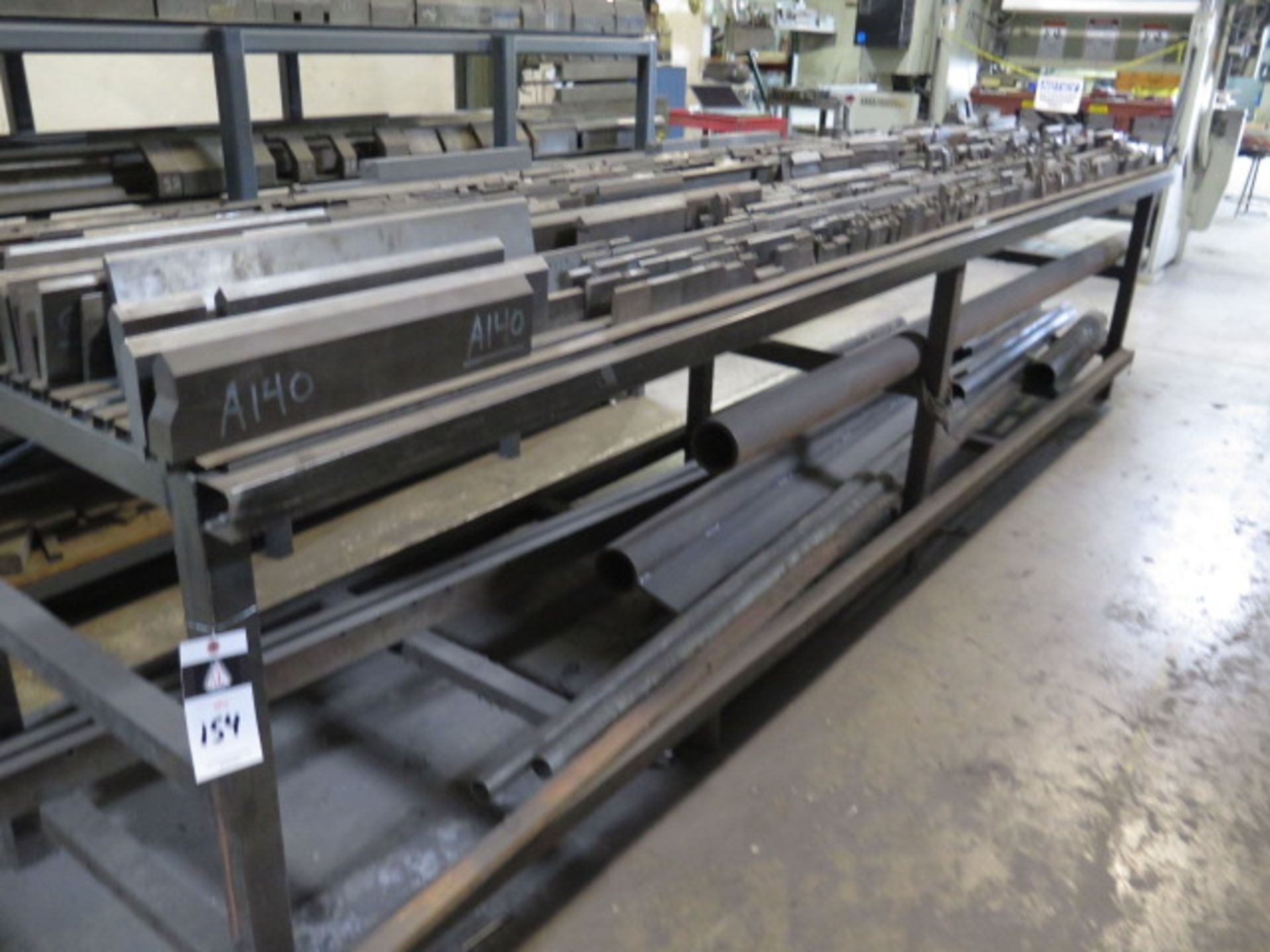 Press Brake Dies w/ Rack (SOLD AS-IS - NO WARRANTY)