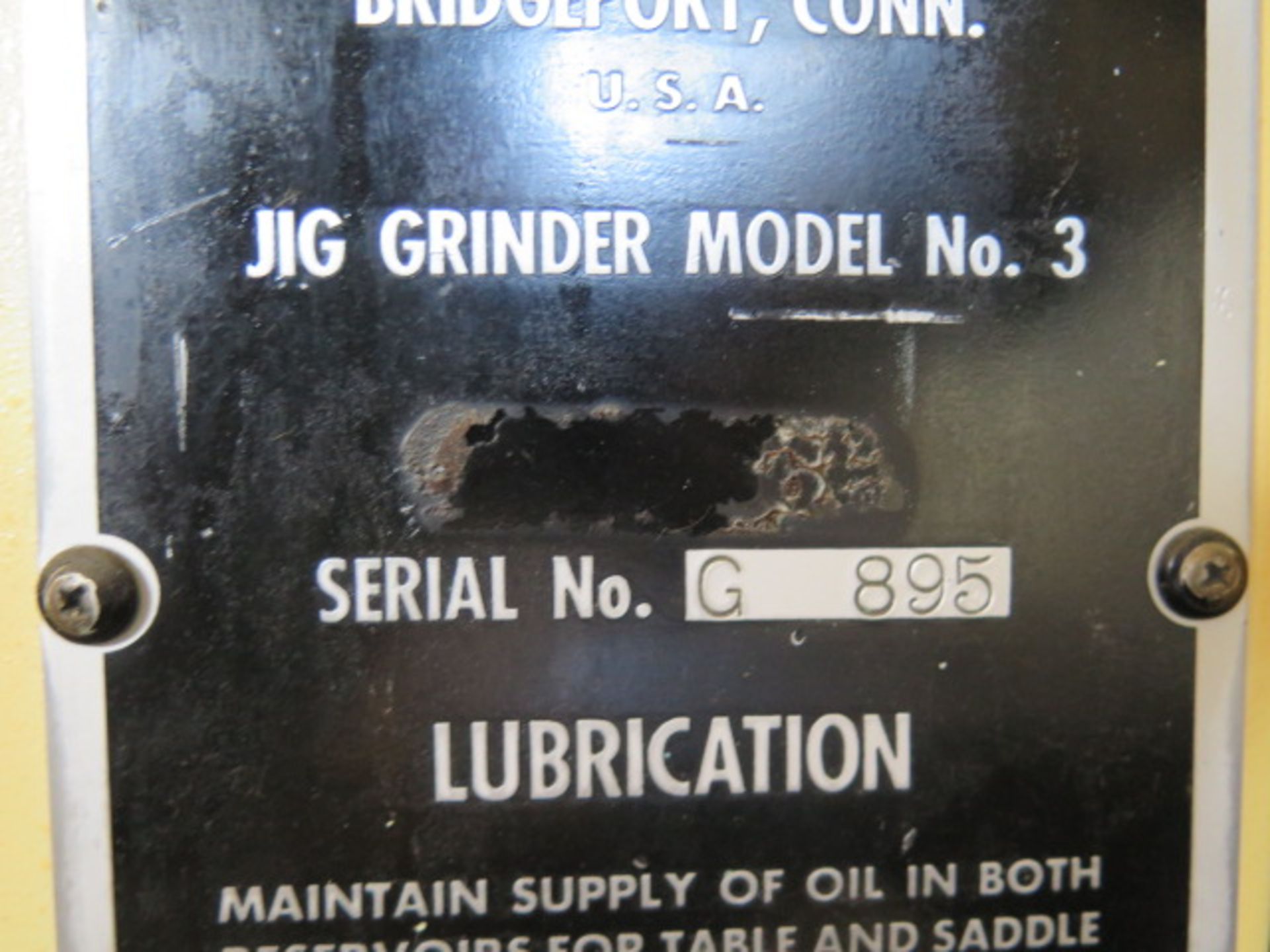 Moore No. 3 Jig Grinder s/n G895 w/ Heidenhain DRO, Pneumatic Grinding Head, 11" x 24", SOLD AS IS - Image 14 of 14