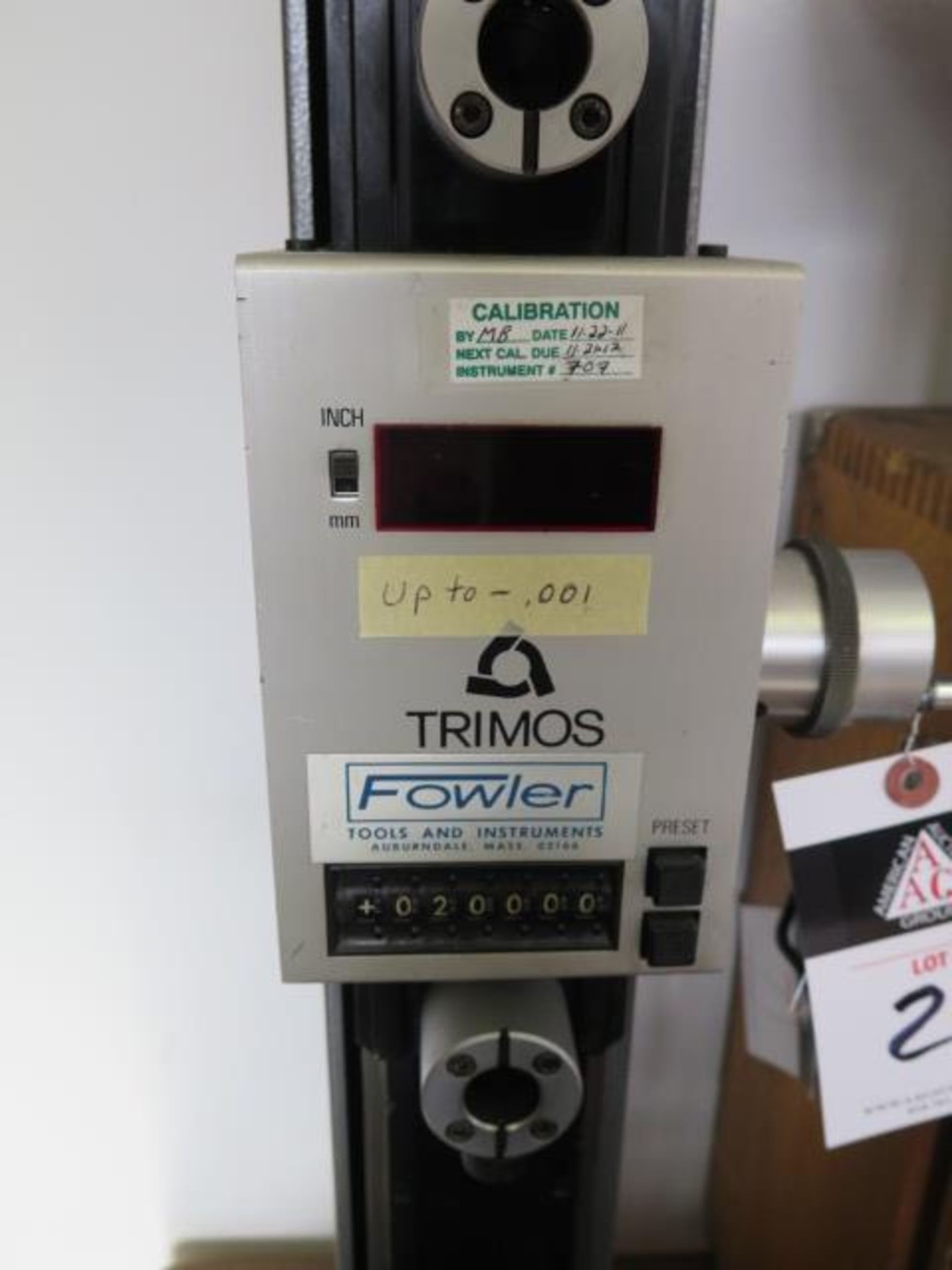 Fowler Trimos "Vertical 500" 19" Digital Height Gage (SOLD AS-IS - NO WARRANTY) - Image 3 of 8