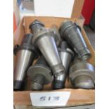 NTMB-50 Taper Tooling (9) (SOLD AS-IS - NO WARRANTY)