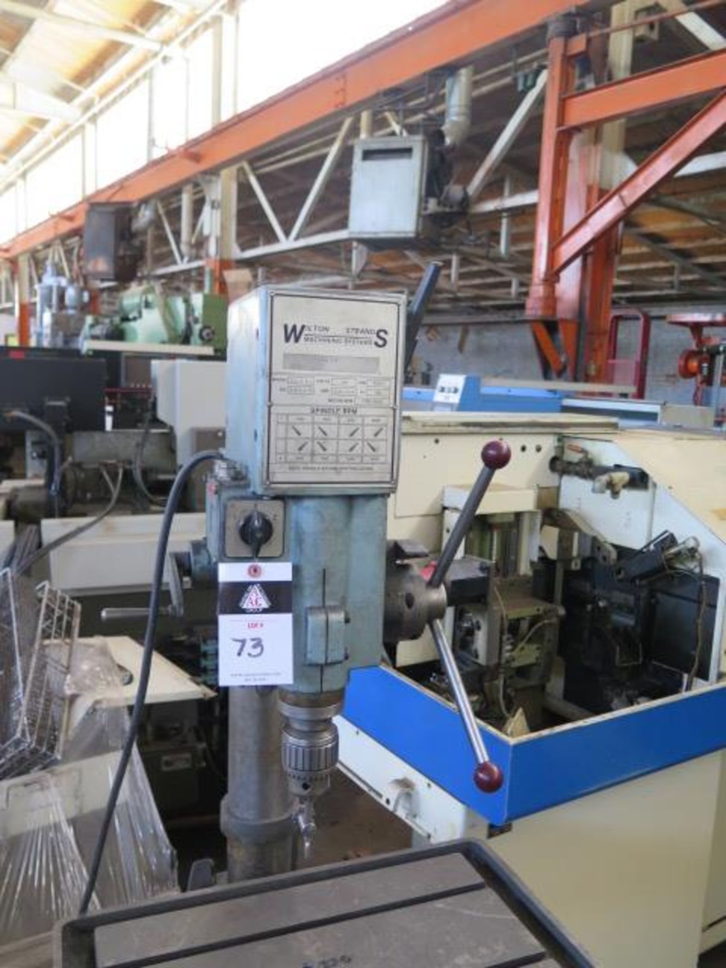 Wilton Strand 20606 Geared Head Drill Press s/n 84908 w/ 120-3000 RPM, 18" x 25" Table, SOLD AS IS - Image 2 of 6