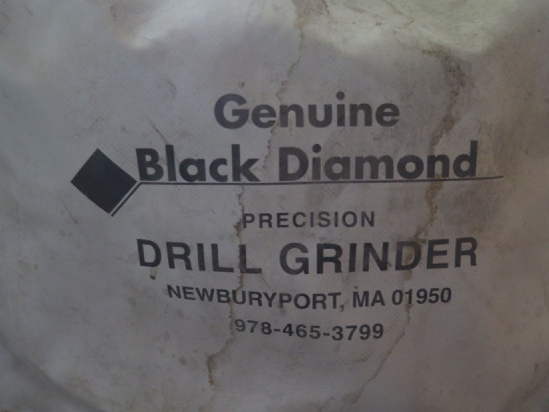 Black & Webster / Black Diamond mdl. 90A Precision Drill Sharpener s/n 28309 w/ Collet SOLD AS IS - Image 11 of 11