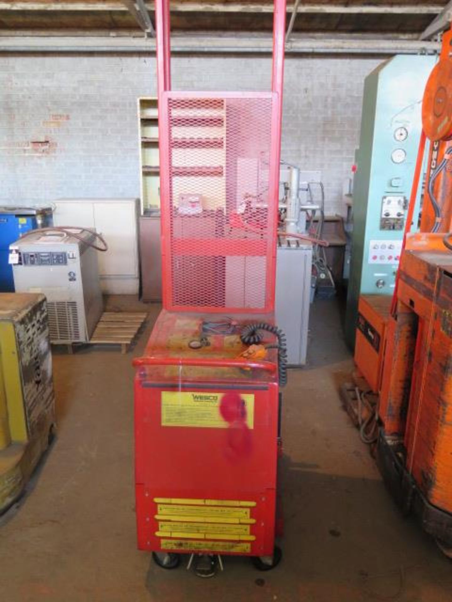 Wesco 1000 Lb Cap Electric/Hydrauloic Pallet Mover (SOLD AS-IS - NO WARRANTY) - Image 2 of 8