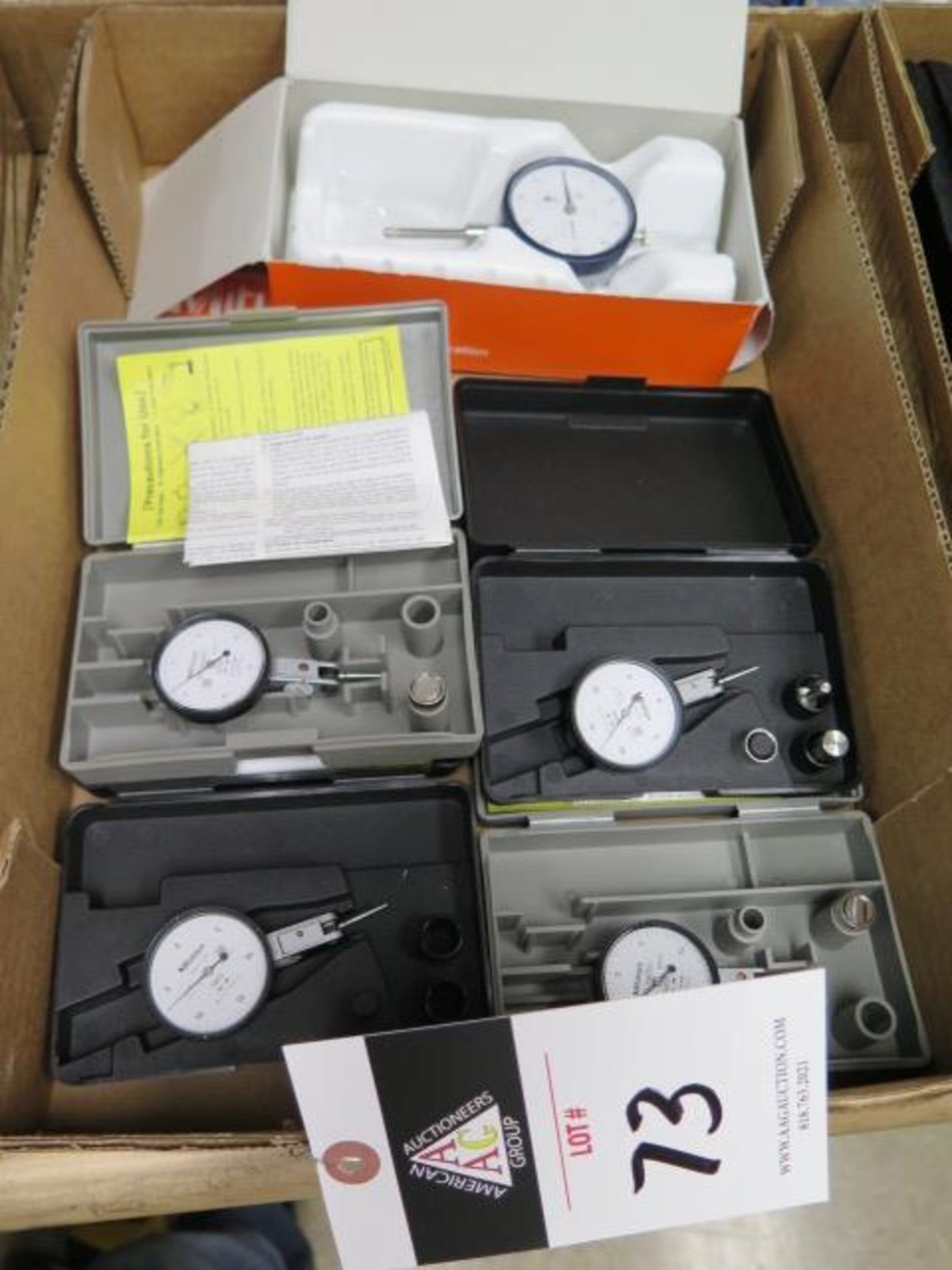 Mitutoyo Dial Test Indicators (3) and 1