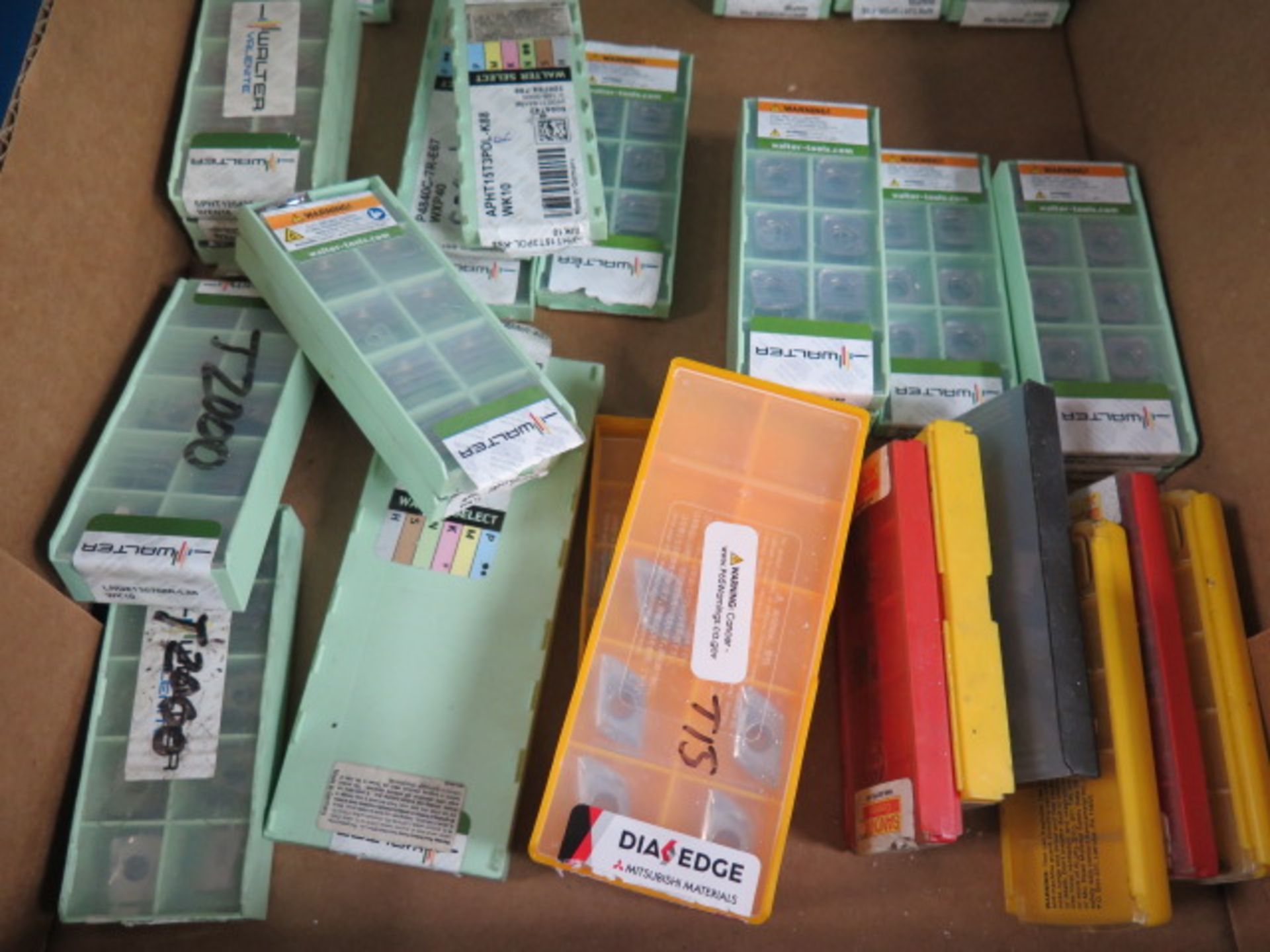 { Group of lots: 806, 807 } Carbide Inserts (SOLD AS-IS - NO WARRANTY)