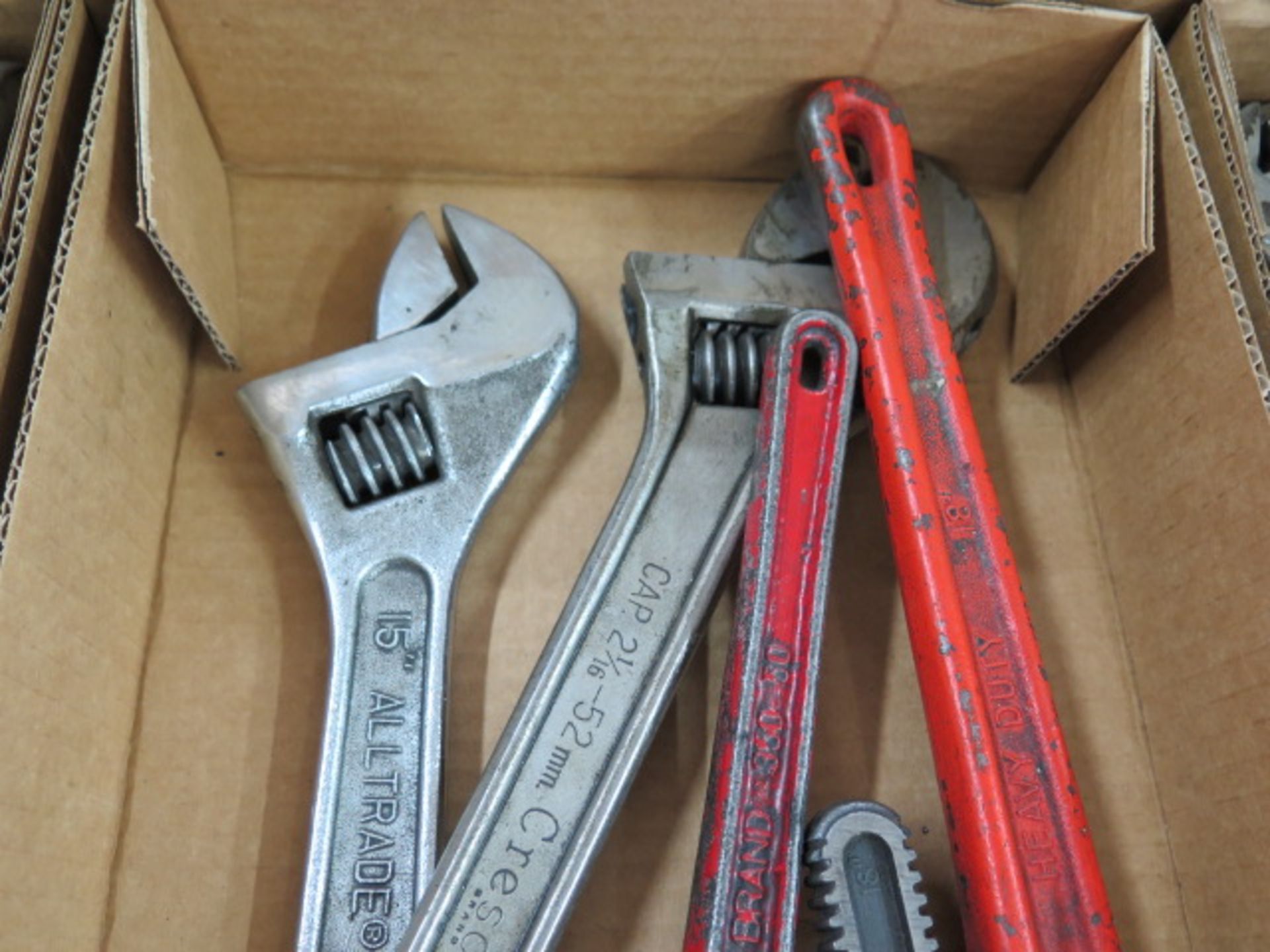 Adjustable Wrenches and Pipe Wrenches (SOLD AS-IS - NO WARRANTY) - Image 3 of 4