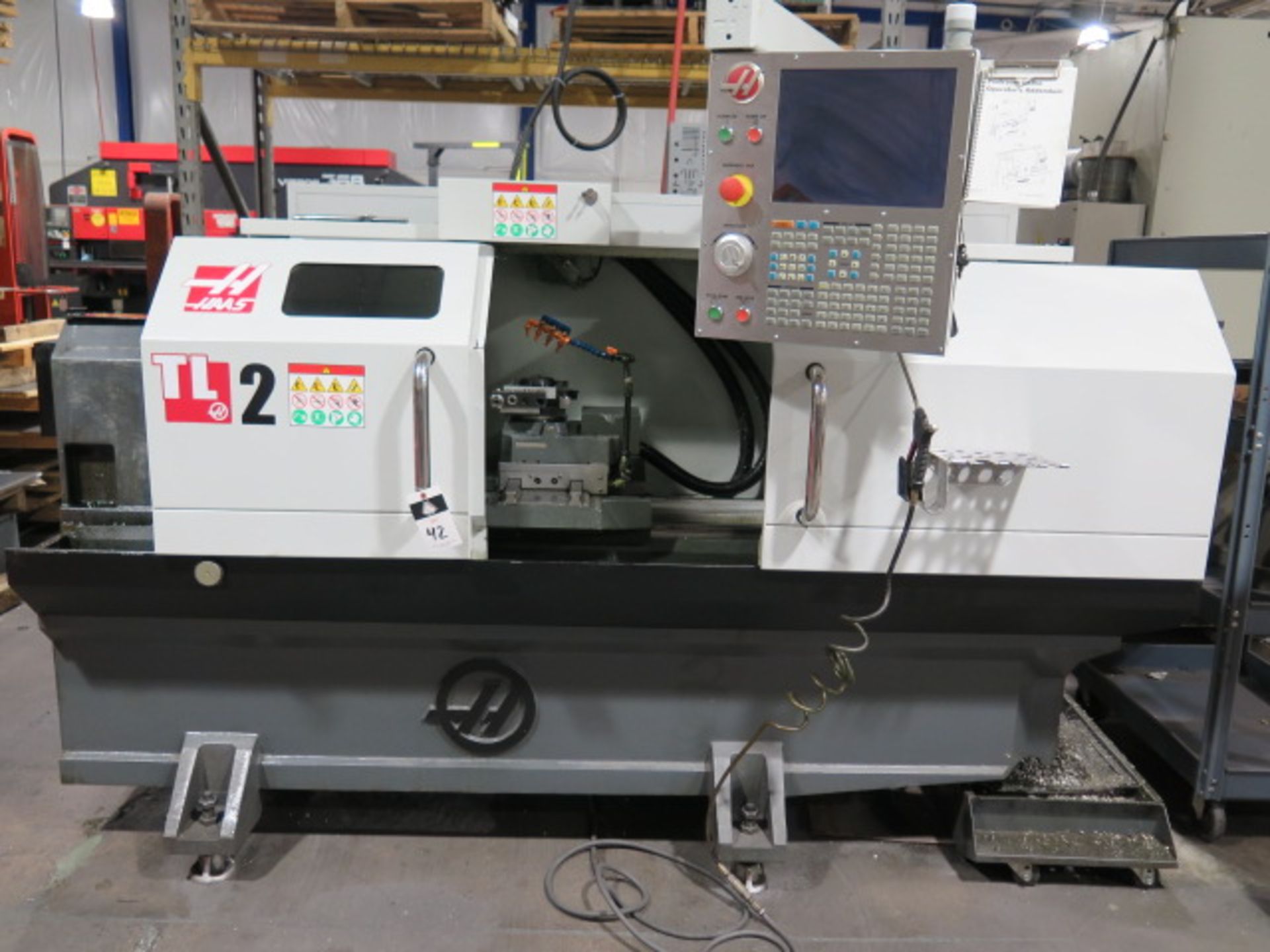 2016 Haas TL-2 Tool Room Lathe s/n 3105513 w/ Haas Controls,Tailstock,Indexing Tool Post, SOLD AS IS