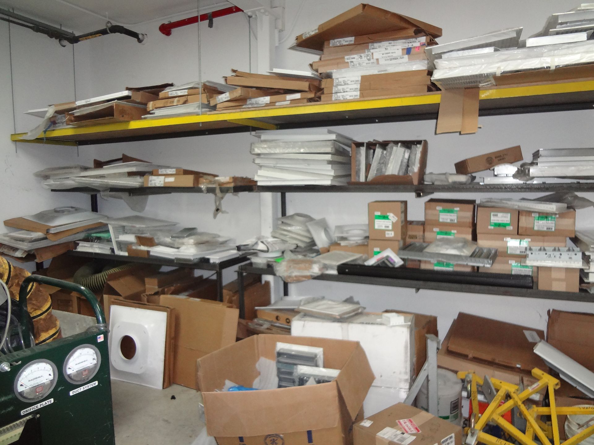 ASSORTED ELBOWS, COLLARS, VENTS, ACCESS DOORS, CANVAS, ETC. - Image 3 of 5