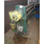 50" X 7ga. ROUNDO MDL. IP110/4 INITIAL PINCH ROLLER, W/ MANUAL DROP END (1989)