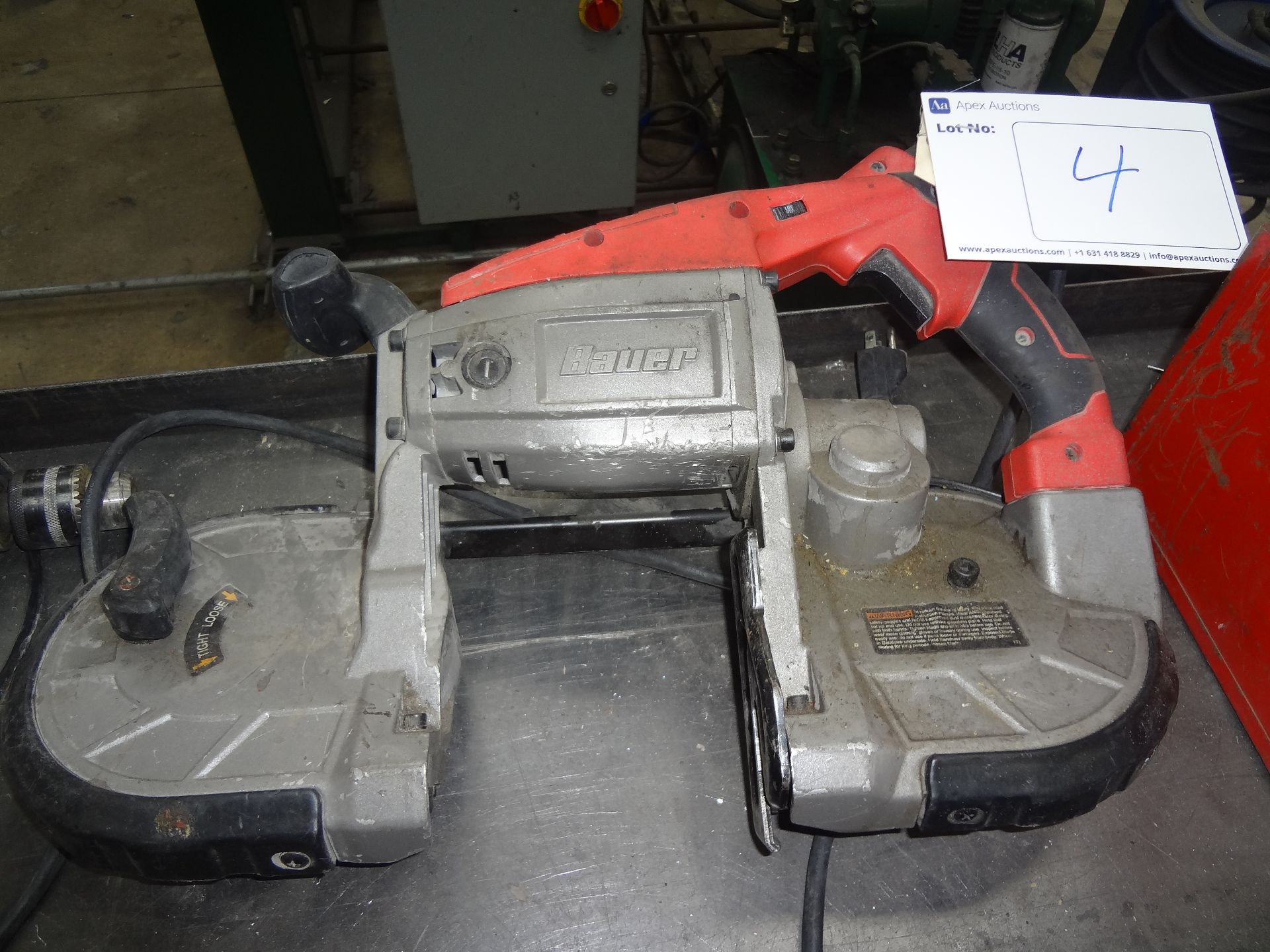 BAUER MDL. 1678E-B VS BANDSAW