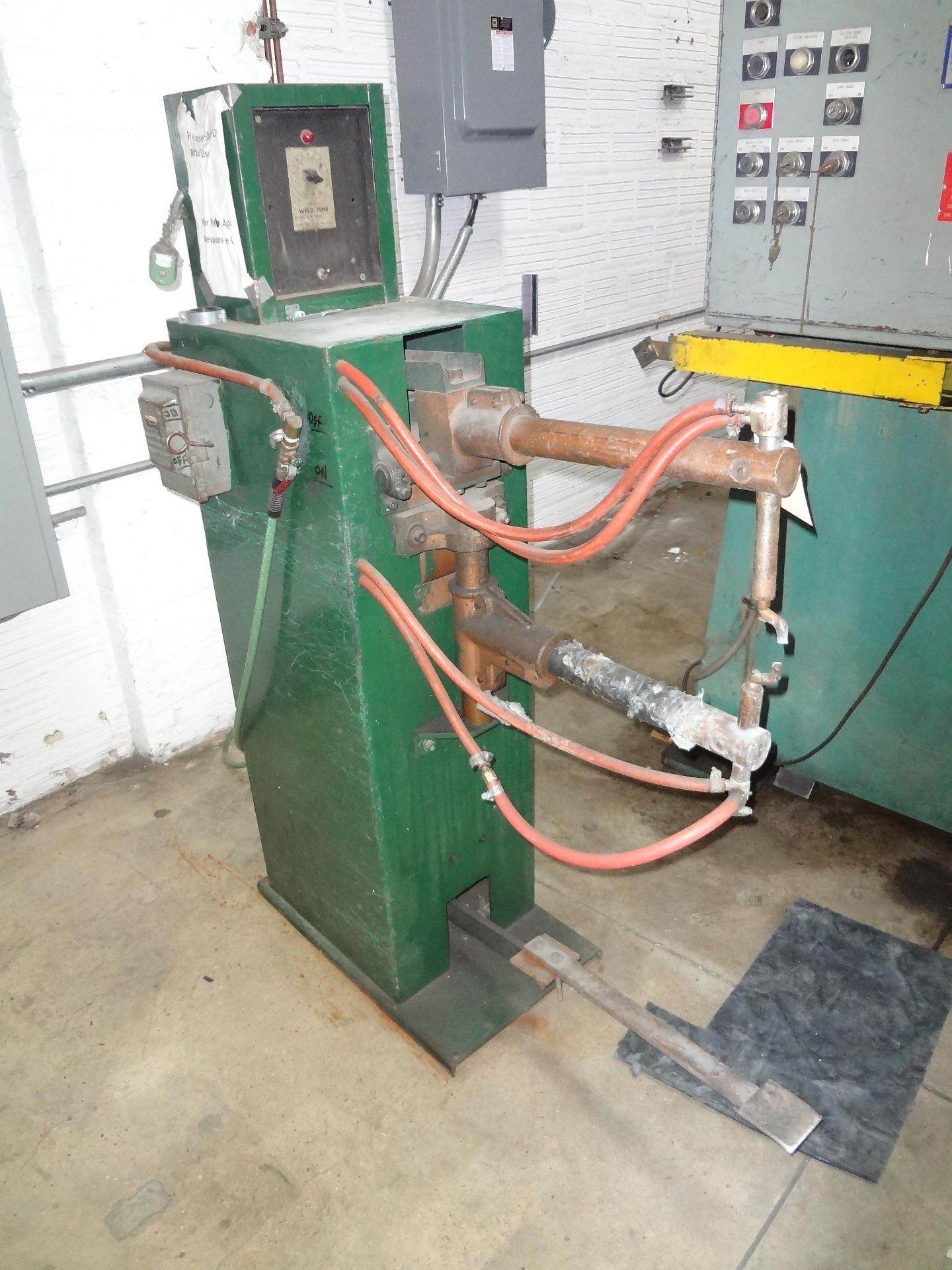 30-KVA ALPHIL MDL. RFTG ROCKER ARM SPOT WELDER, W/ TIMER, 20" THROAT - Image 2 of 6