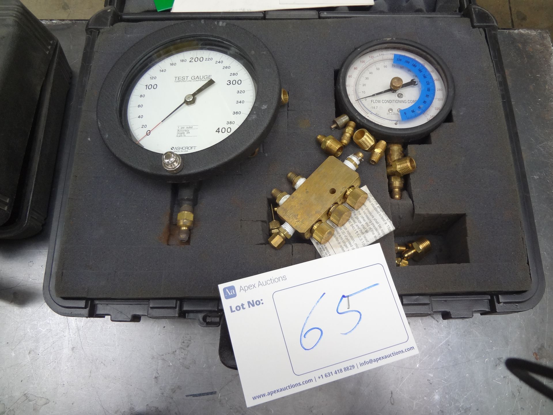 TEST GAUGE / TEMPERATURE COMPENSATE