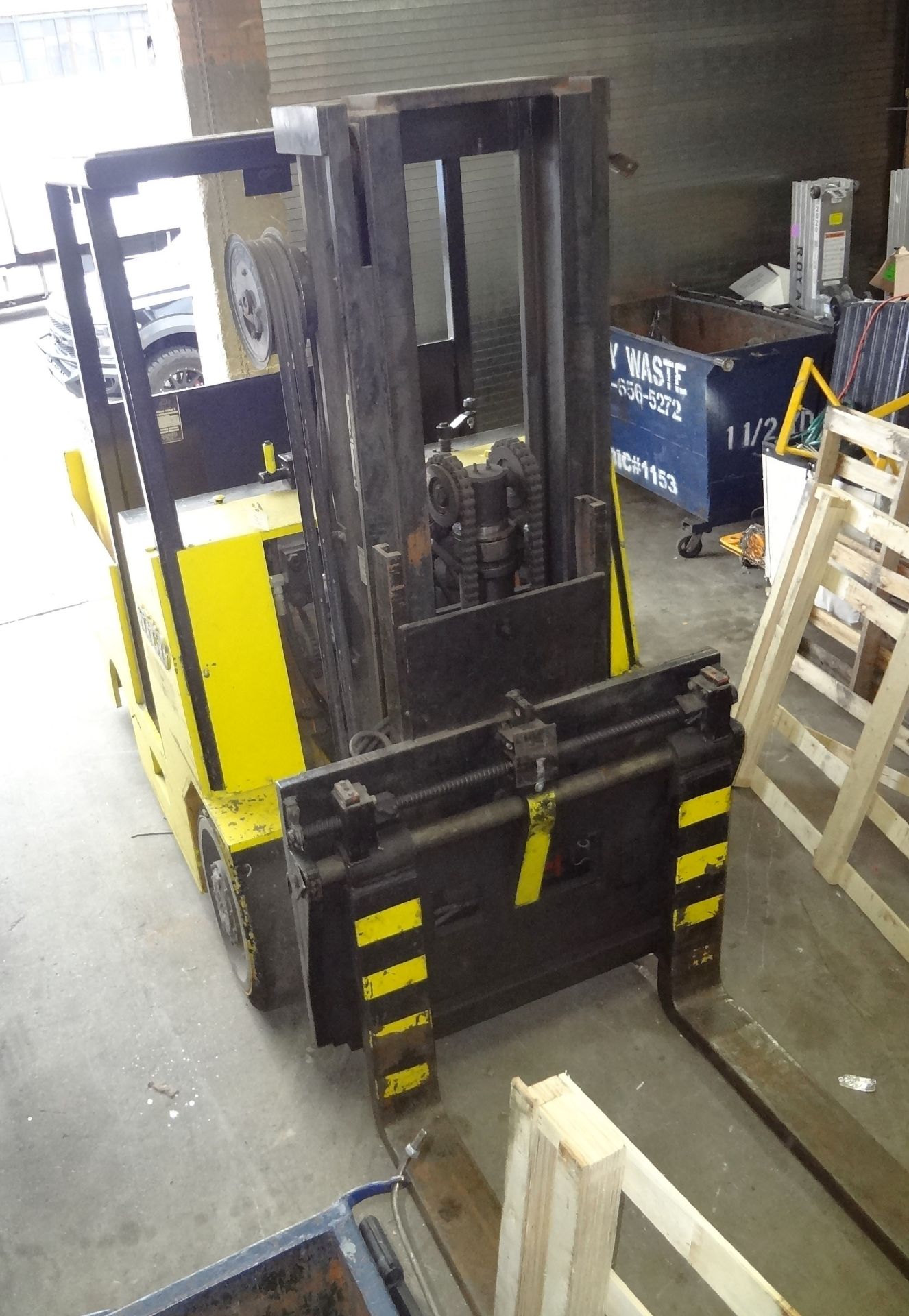 BPR / RICO MDL. S4200 15,000LB. ELECTRIC FORKLIFT TRUCK, W/ 72-VOLT, TRAVERSING FORKS, 60" FORKS, HA - Image 15 of 15