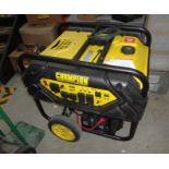 CHAMPION MDL. 100111 15,000-WATT GENERATOR, 12,000 CONTINUOUS, INTELLIGAUGE, S/N: 210SCT0900061