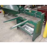 WYSONG 3' STEP SHEAR, W/ REAR OPERATED BACK GAUGE