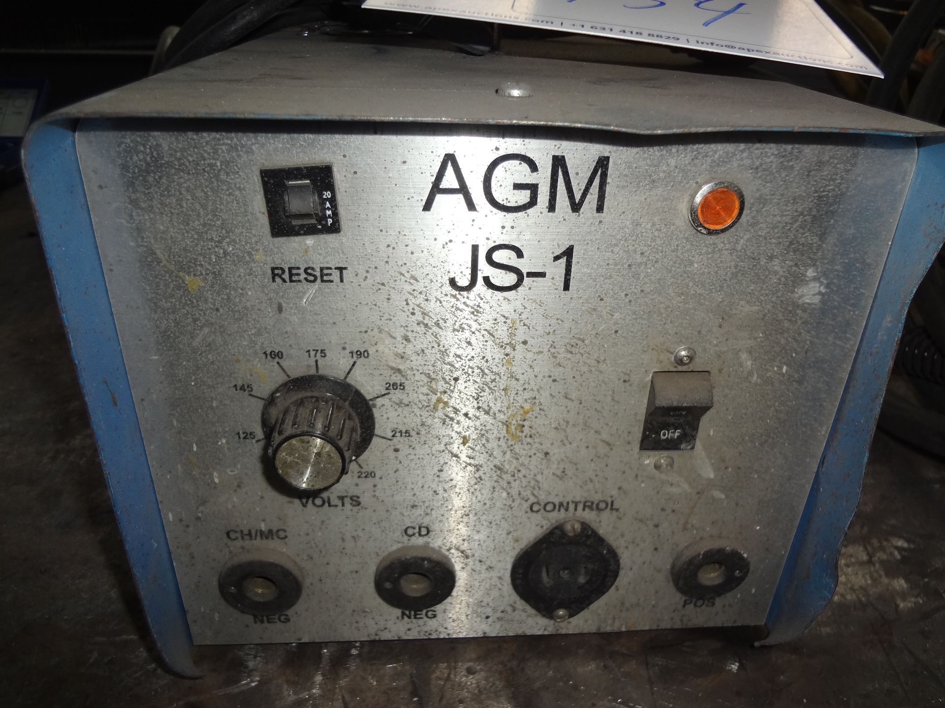 AGM MDL. JG-1 PORTABLE PIN AND STUD WELDER - Image 2 of 2