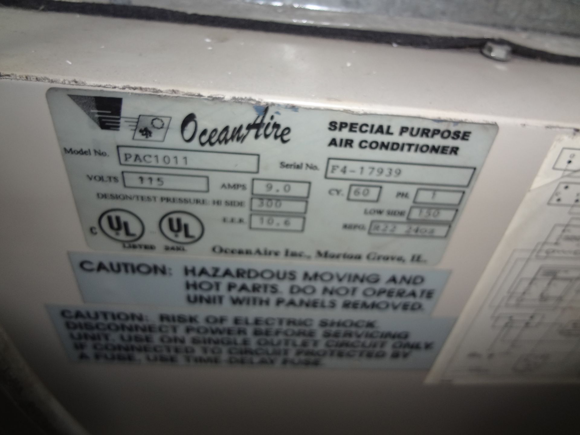 OCEAN-AIRE AIR BOSS PORTABLE AIR CONDITIONER - Image 2 of 2