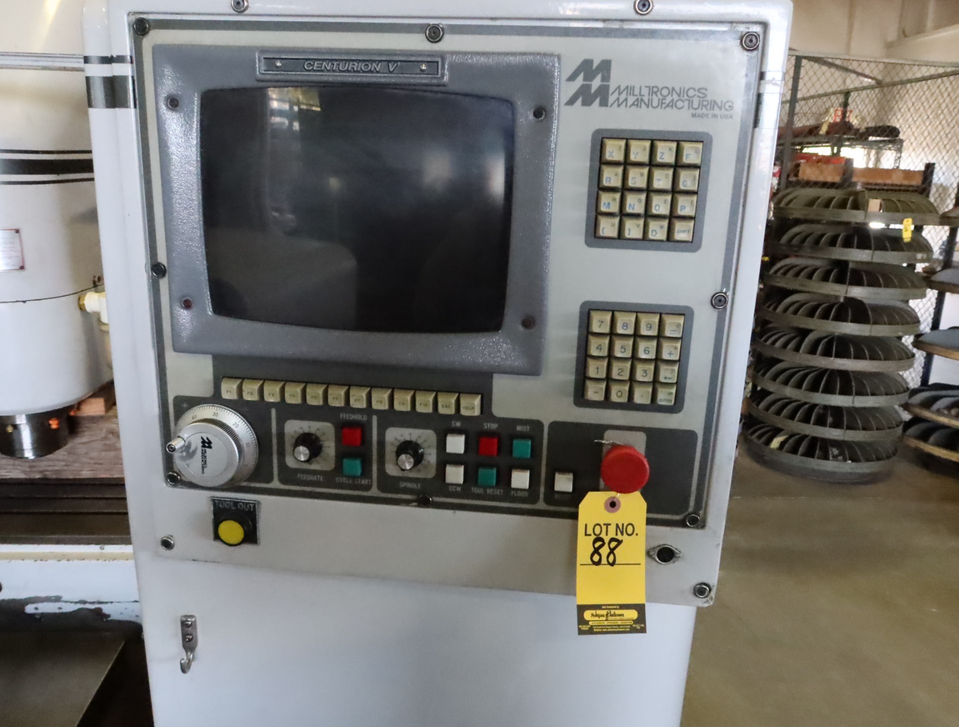 MILTRONICS VM16 CNC VERTICAL MACHINING CENTER, C-5 CONTROL, SN. 3866, COMPLETELY FUNCTIONAL MACHINE, - Image 3 of 4