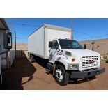 2004 GMC C7500 25' BOX TRUCK VIN. 1GDJ7C1C75F513630, NEEDS STARTER REPLACED. TRUCK WAS TOWED TO OUR