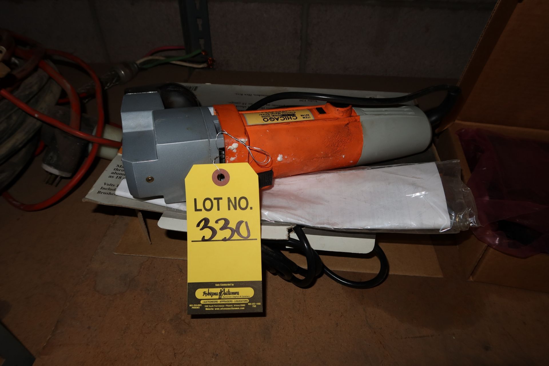 CHICAGO ELECTRIC SHEET METAL SHEAR