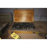 PIN GAGE SET, INCOMPLETE, .2515-.5005