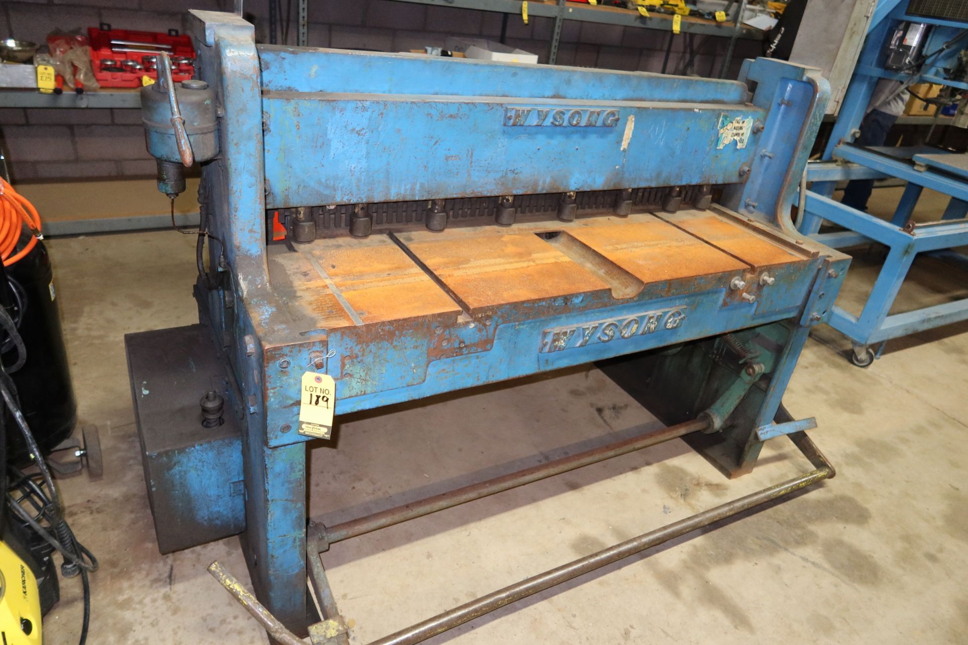 WYSONG 4' MECHANICAL SHEAR