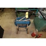 METAL MATERIAL STRAPPING CART W/ TOOLS